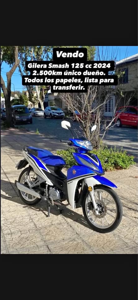 Gilera Smash 125 cc 2024, foto principal